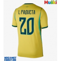 Brazil Lucas Paqueta #20 Domaci Dres SP 2026 Kratak Rukav
